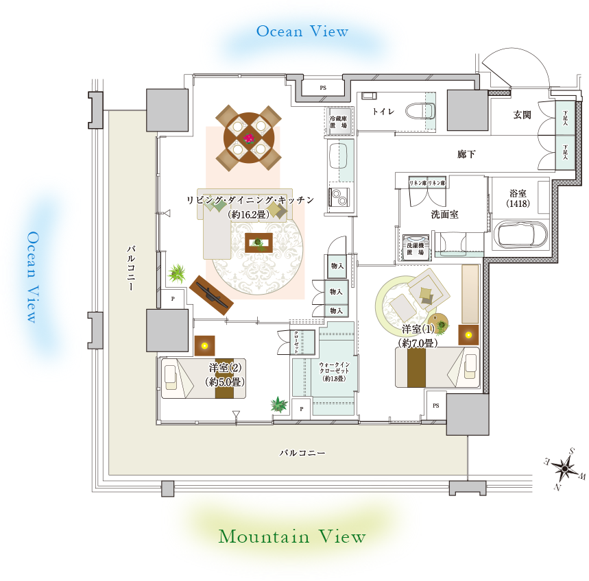 間取図