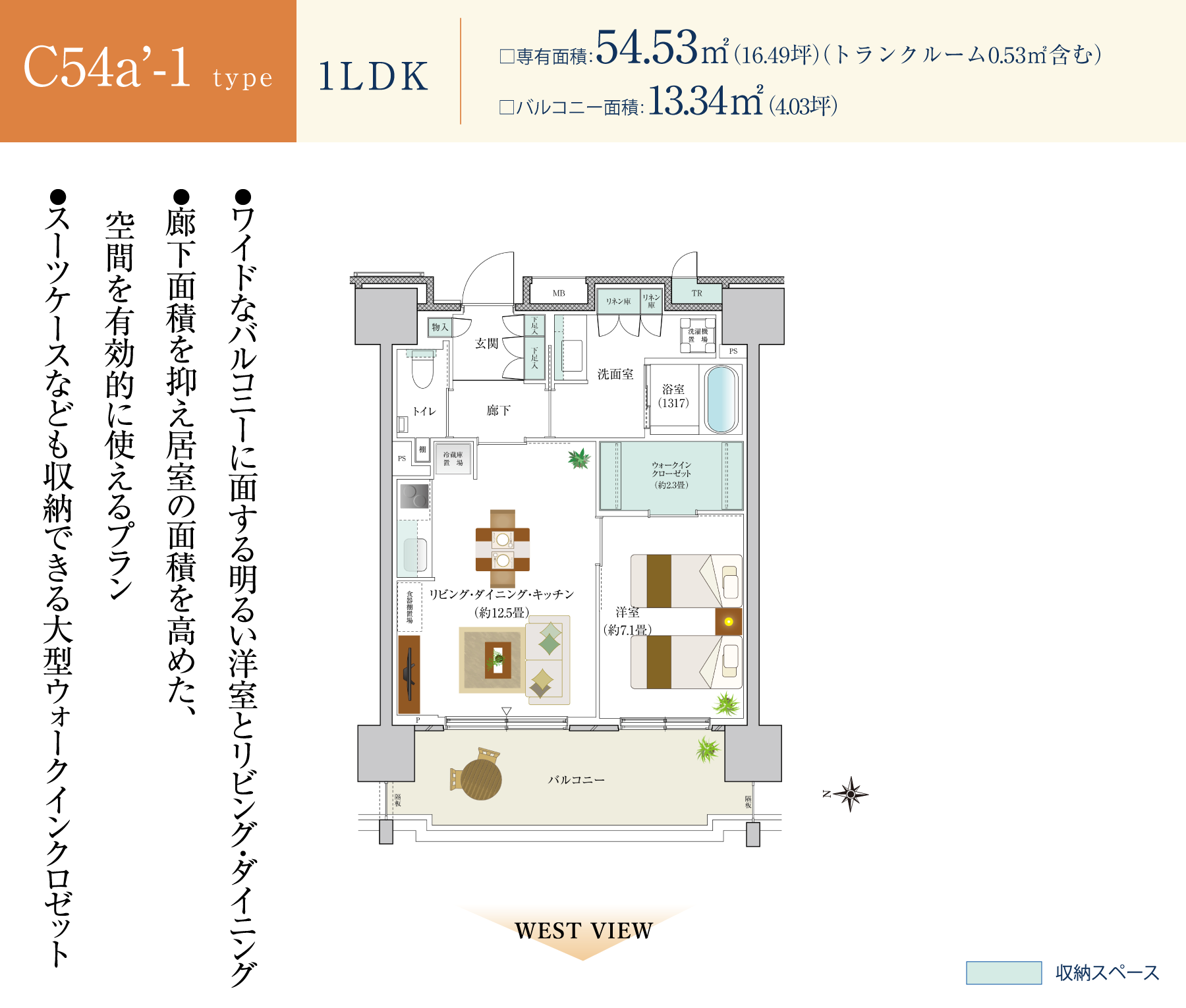 C54a'-1 type 1LDK
