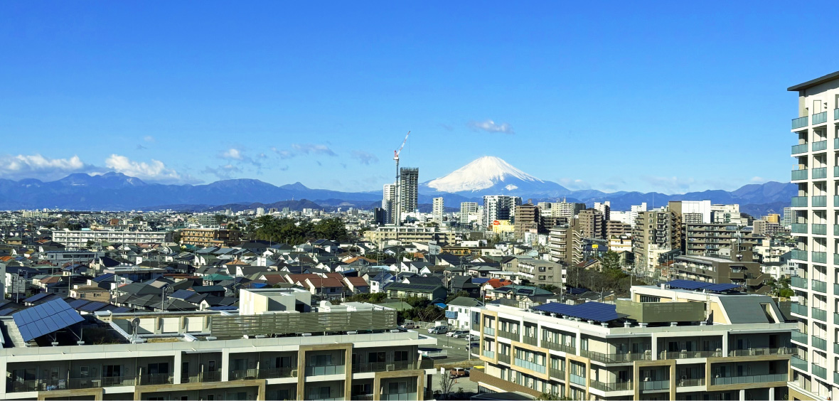 WEST VIEW PLAN〜雄大な富士山方面の〈西向き住戸〉