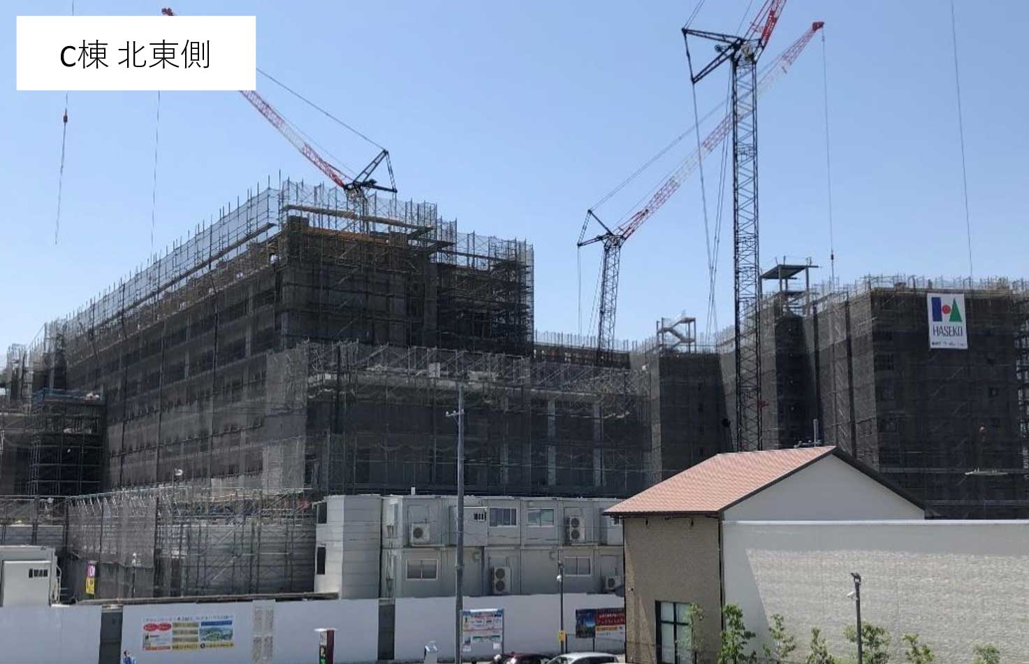 c棟　北東側